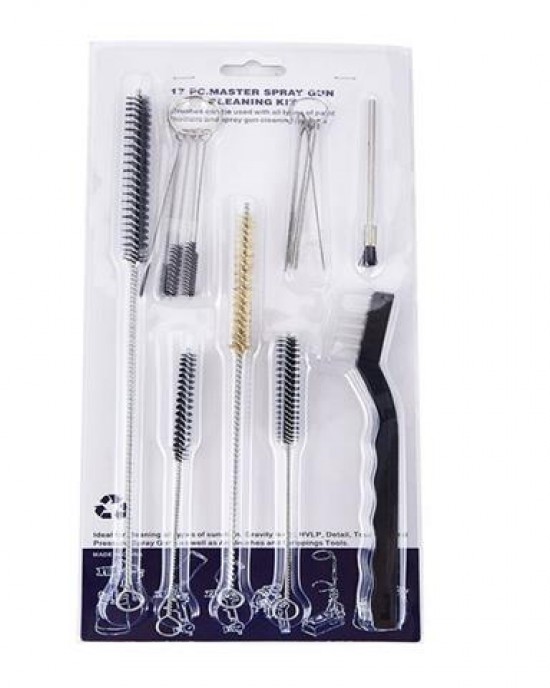 Auarita Cleaning Set for Paint Guns 17 pcs Consumables