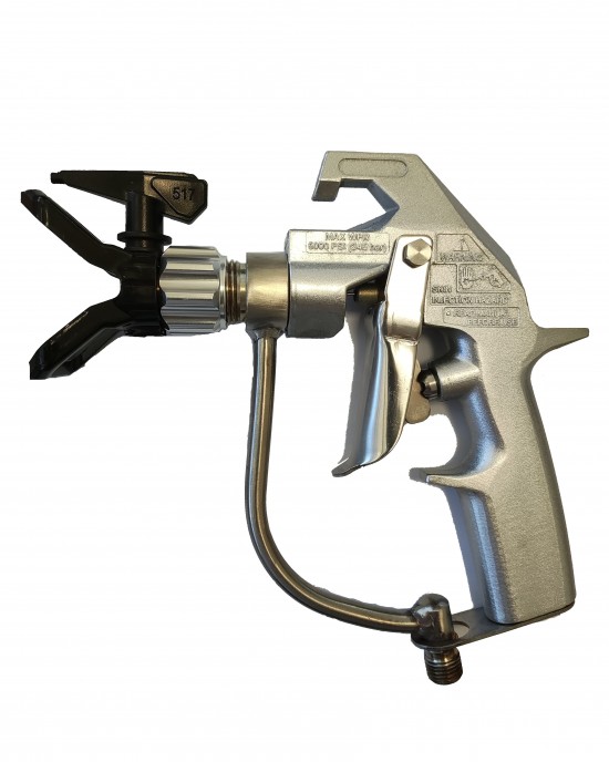 DP-6376L Silver Airless Spray Gun 345 bar