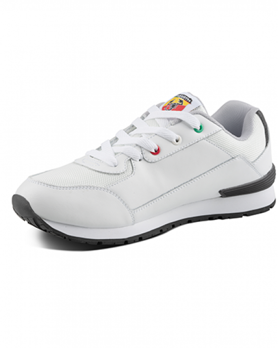 Abarth 500 Safety shoe without protection WHITE