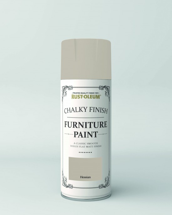 Rust-Oleum Chalky Finish Furniture Paint Spray Hessian 400ml SPRAY ΒΑΦΗΣ