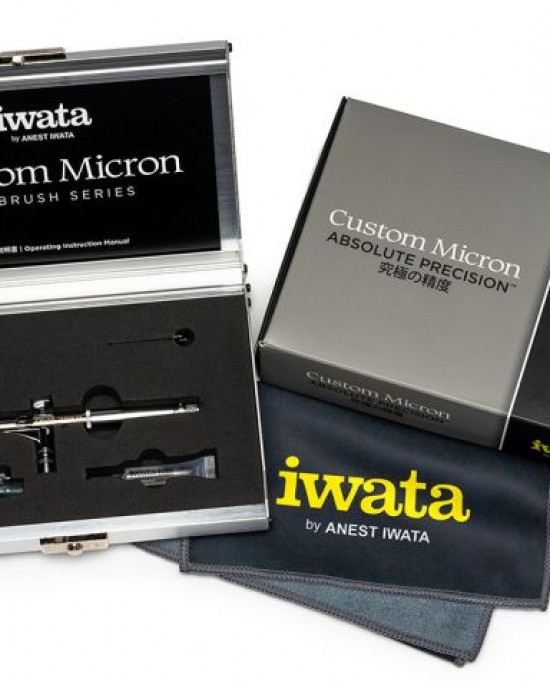 Iwata Custom Micron ICM3002 Μπεκ 0.18 mm ΠΙΣΤΟΛΙΑ ΒΑΦΗΣ